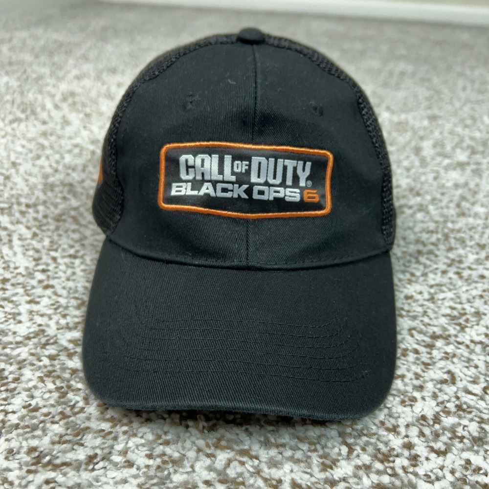 Call‎ Of Duty Mens Hat Cap Strapback One Size Black Black Ops 6 Little Caesar A3